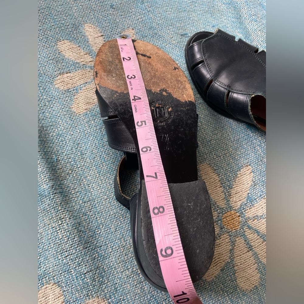 Vintage Nordstrom Black Women's Sandals - Picture 9 of 10